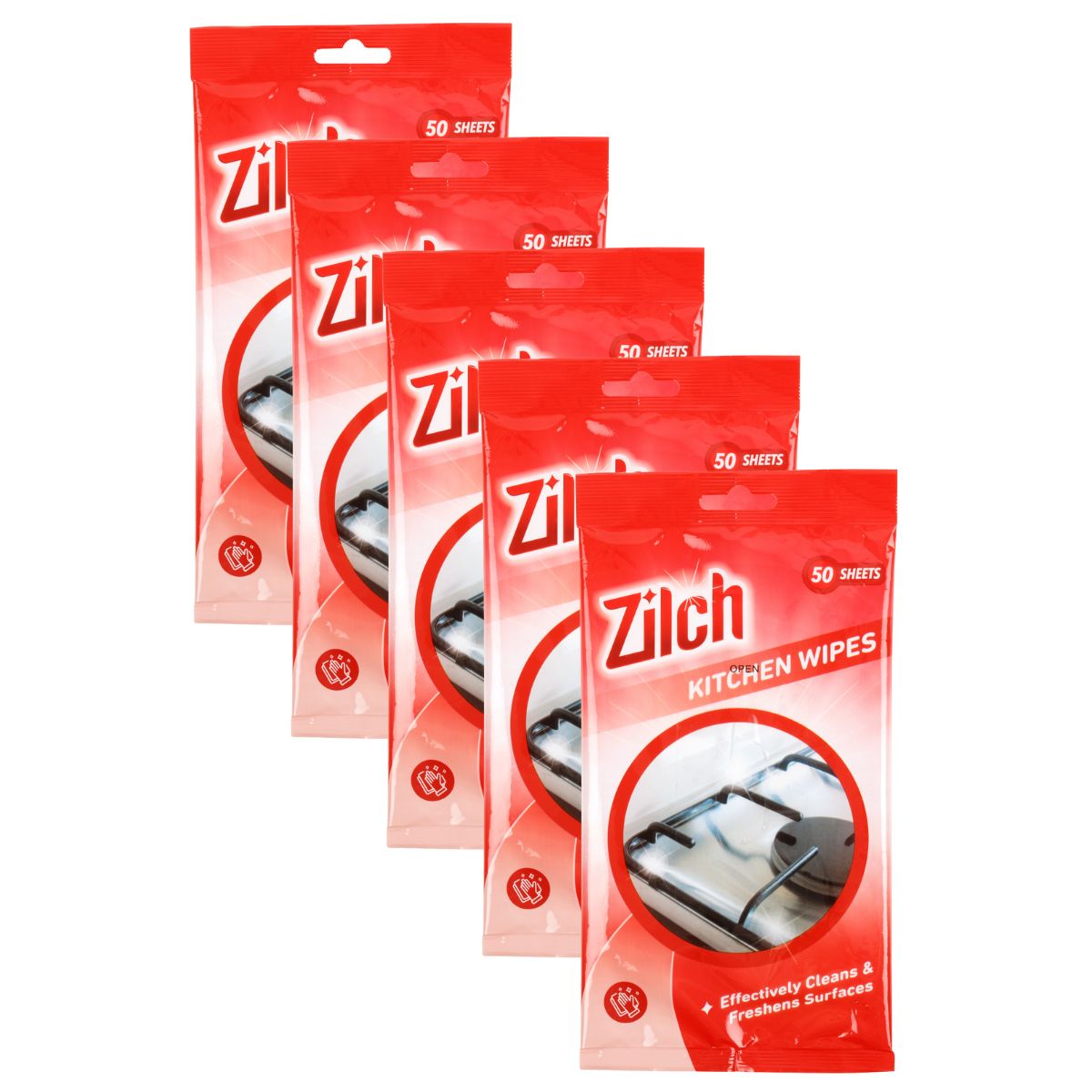 5x Zilch Wipes Kitchen 50pk-2018816611229765634