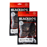 Blackdog Beef Liver 150g x 2pk - Front View