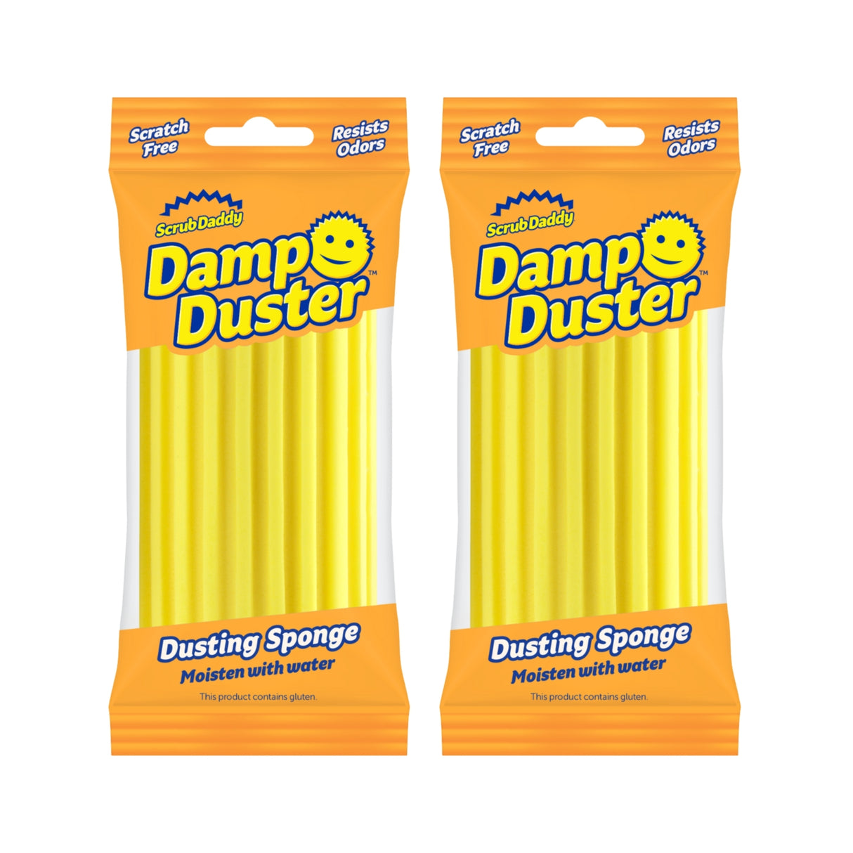 Scrub Daddy Damp Duster - Yellow x2-2017004953494753280