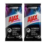 Ajax Professional Bathroom Wipes 90pk x2 - Front View