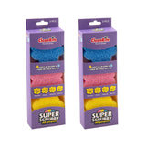 2x Cleanrite 10cm Sponge 3pk - Front View