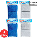 4x Zilch 13cm Scourer Metallic Wire Sponge 4pk-2018816605886222336