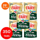 Fairy Platinum Plus x 350 Herbal Breeze Dishwasher Tablets - Side View