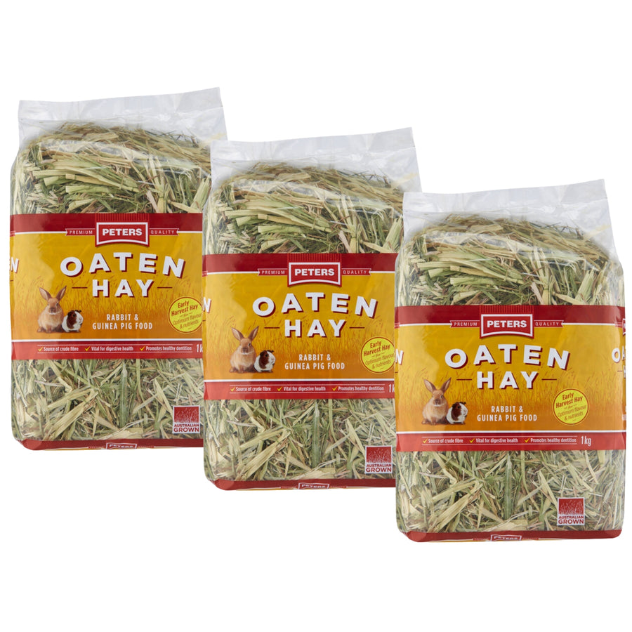 Peters Oaten Hay 1kg x3-2017004950411939840