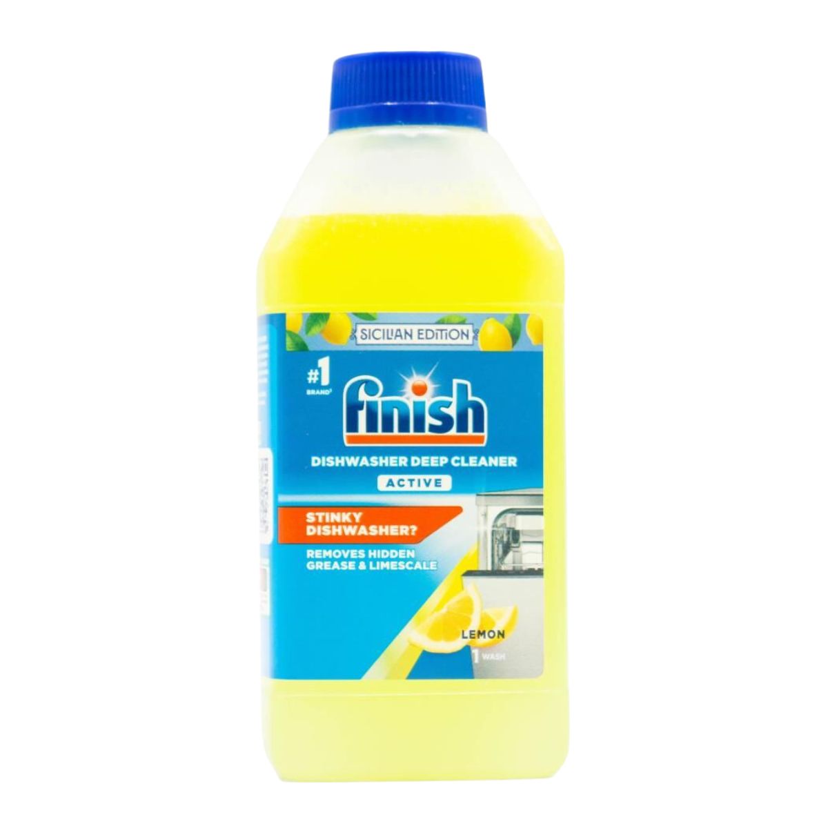 Finish 250ml Dishwasher Cleaner Lemon-2018816605231910913