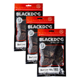 Blackdog Beef Liver 150g x 3pk - Side View