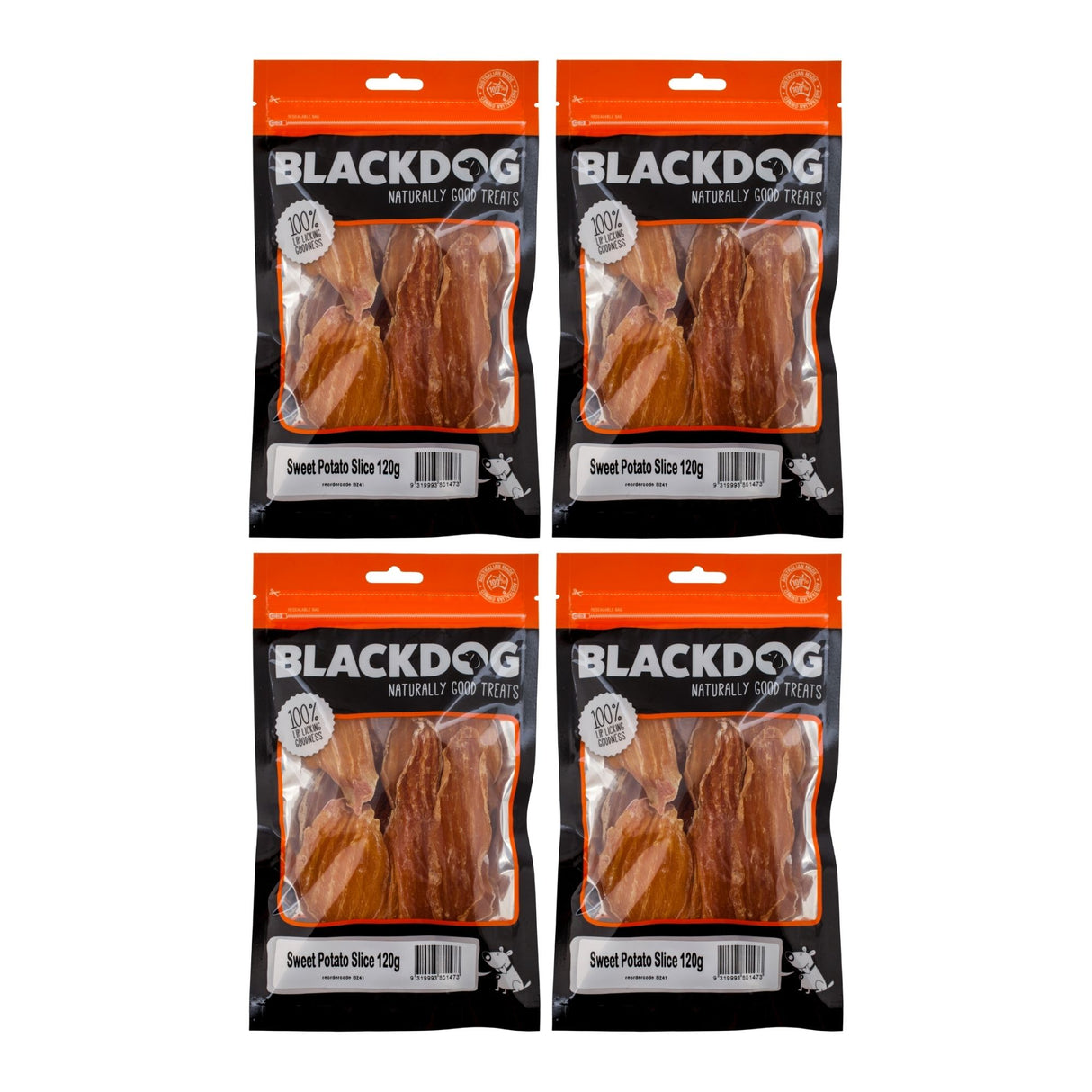 Blackdog Sweet Potato Slice 120g x 4pk-2018816681513717761