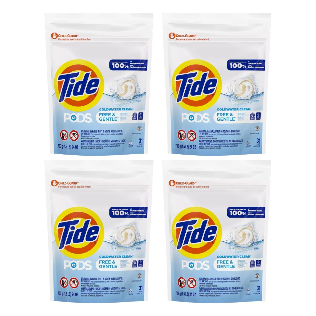 Tide Gentle Cold Water x 124 Laundry Pods-2006732793765302274