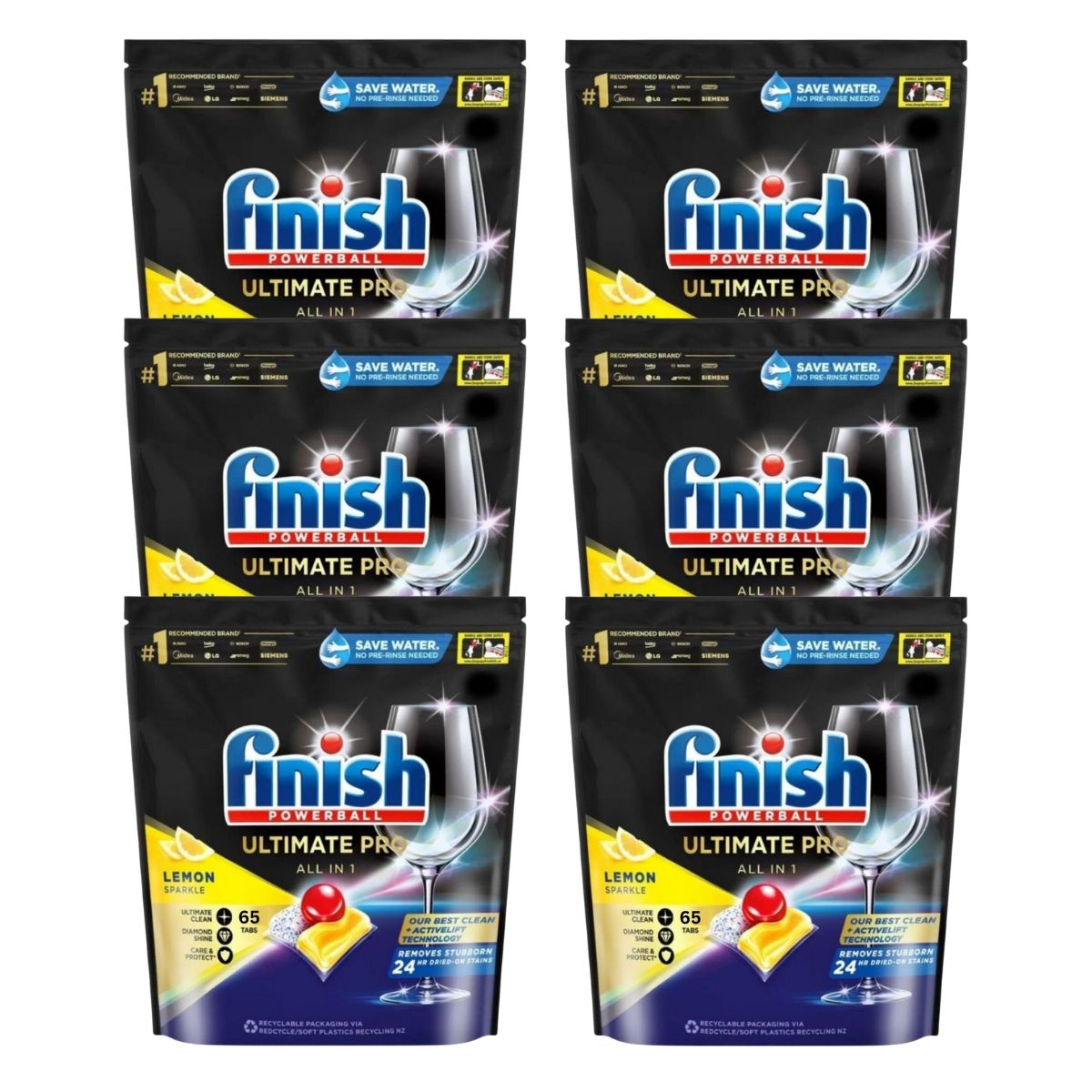 Finish Ultimate Pro x 390 Lemon Dishwasher Tablets-2006732782755254275