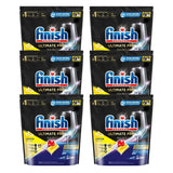 Finish Ultimate Pro x 390 Lemon Dishwasher Tablets - Side View