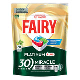 Fairy Platinum Plus x 70 Herbal Breeze Dishwasher Tablets - Front View