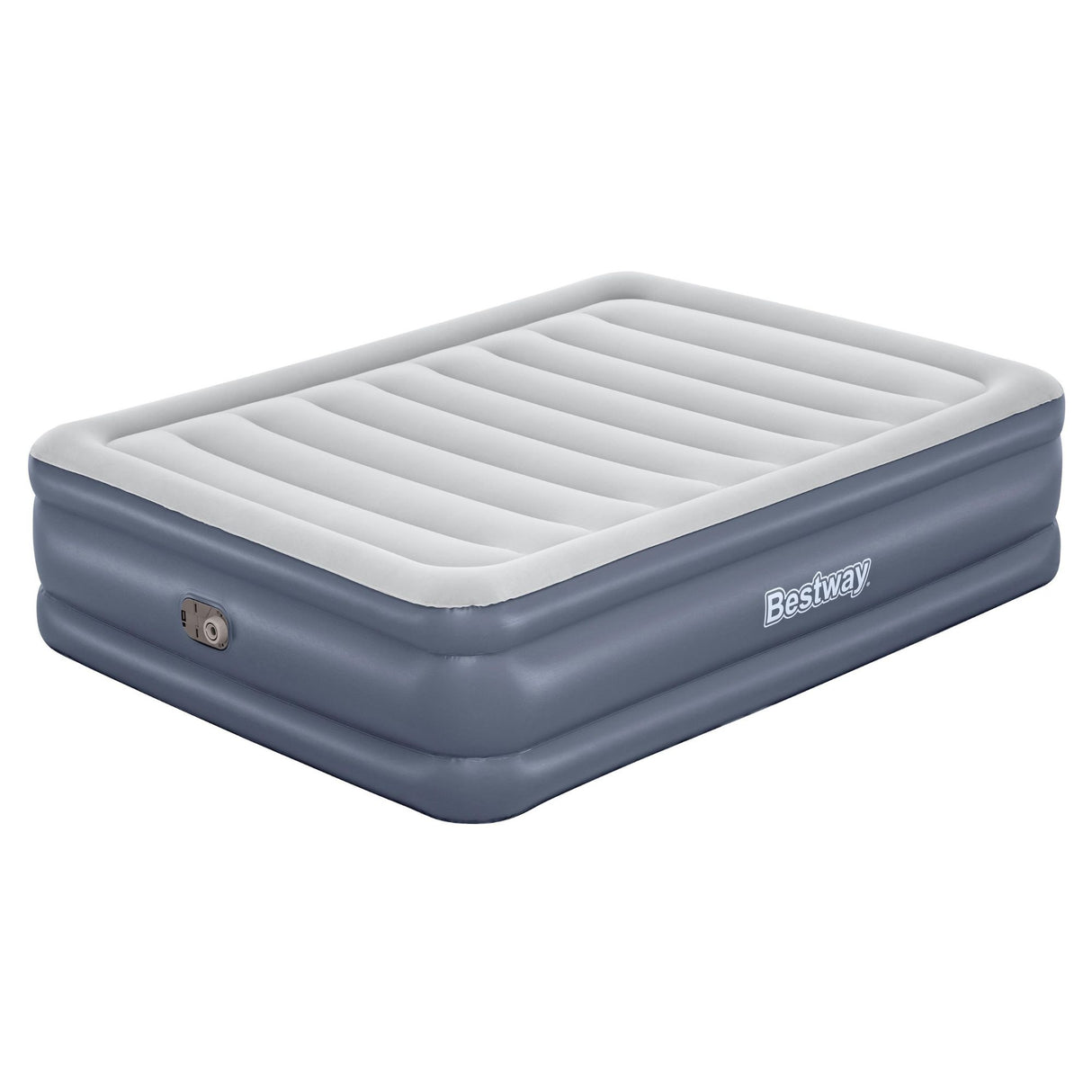 Bestway 203 x 152 x 51cm Tritech Air Mattress Queen Built-in AC Pump-2017004927469096961