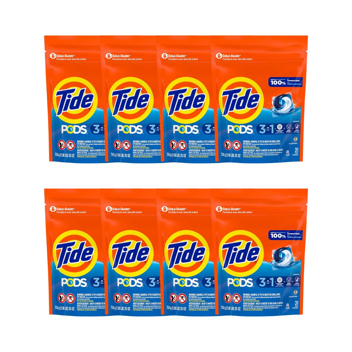 Tide 3in1 248 Clean Breeze Laundry Pods-2006733381290823680