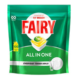 Fairy All In One x 100 Lemon Dishwasher Tablets-2018816631526002690