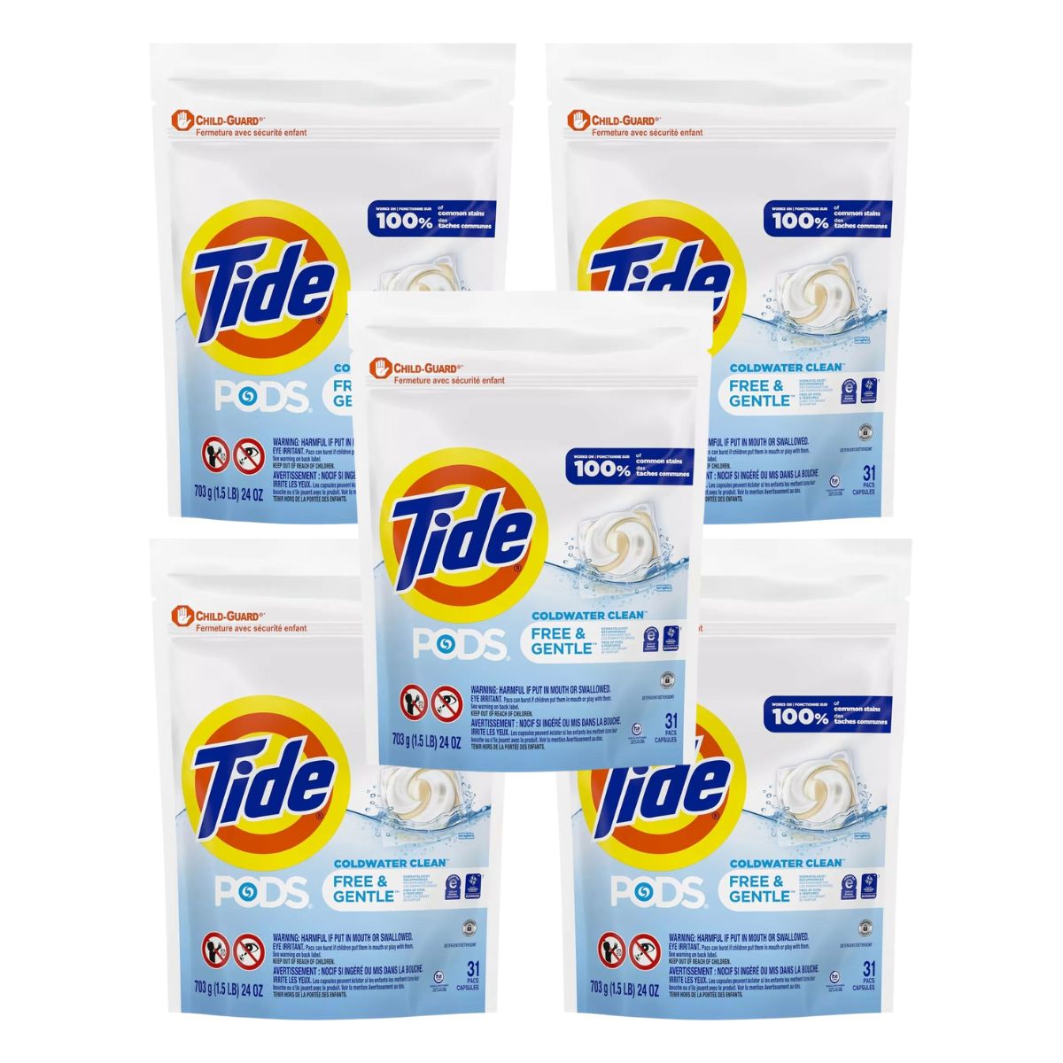Tide Gentle Cold Water x 155 Laundry Pods-2006732794025349122