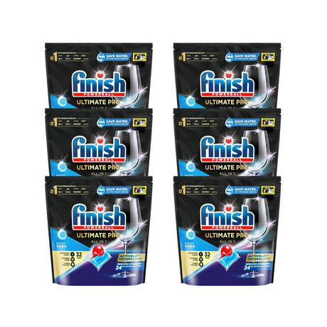 Finish Ultimate Pro 192 Baking Soda Dishwasher Tablets-1960920164769861632