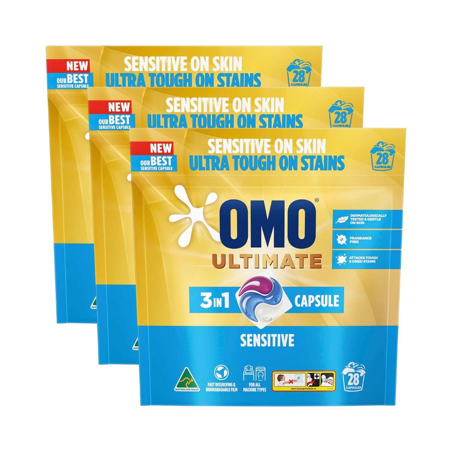 Omo Ultimate 3in1 Sensitive 84 Laundry Capsules-2018816744419889152