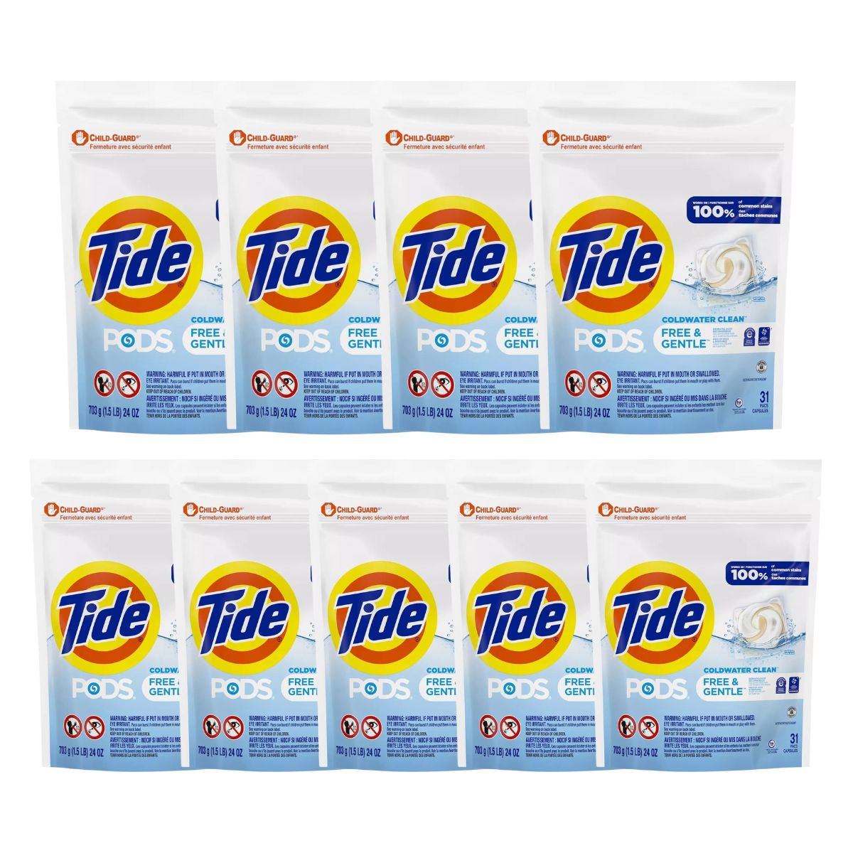 Tide Gentle Cold Water x 279 Laundry Pods-2006732794876792834