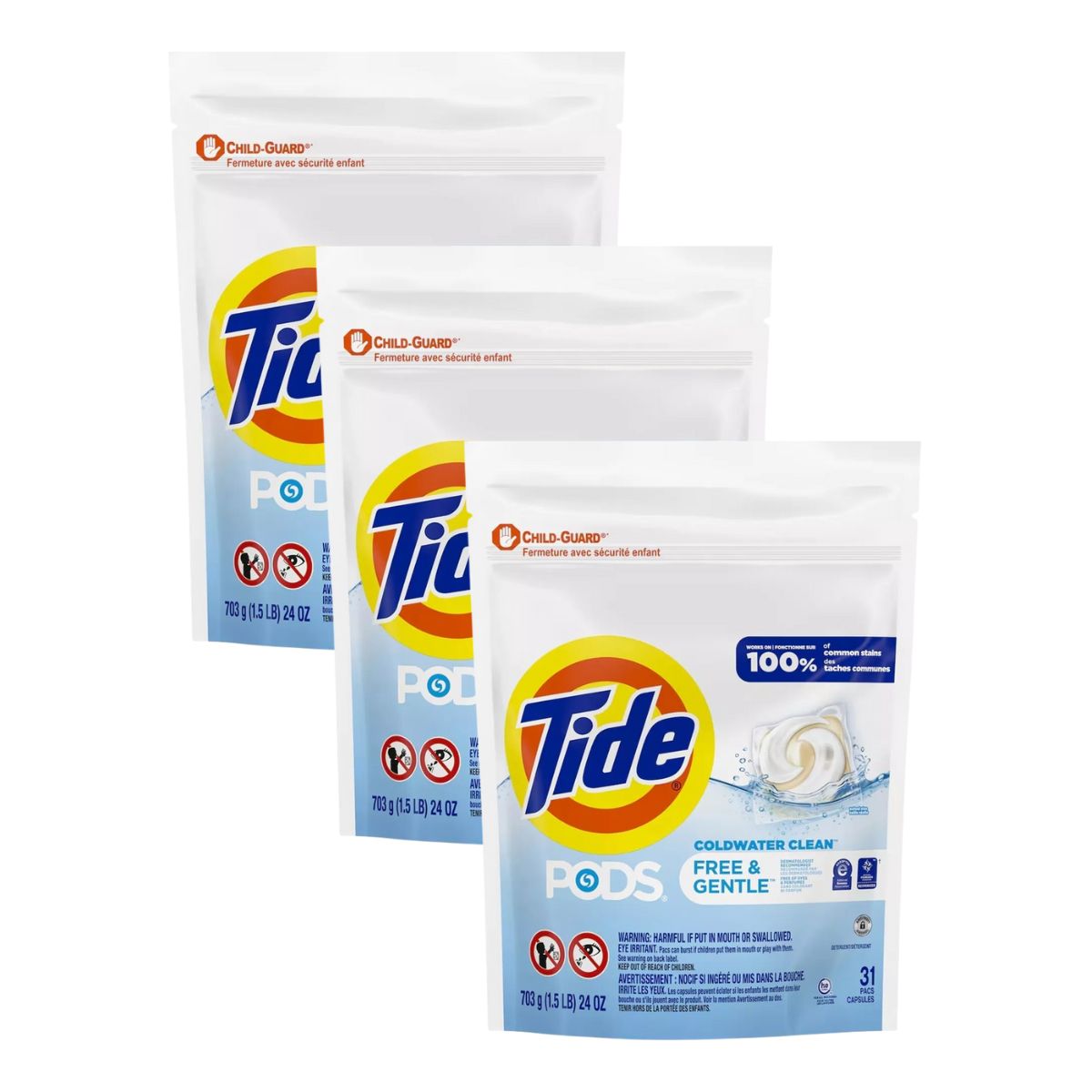 Tide Gentle Cold Water x 93 Laundry Pods-2006732793580752898