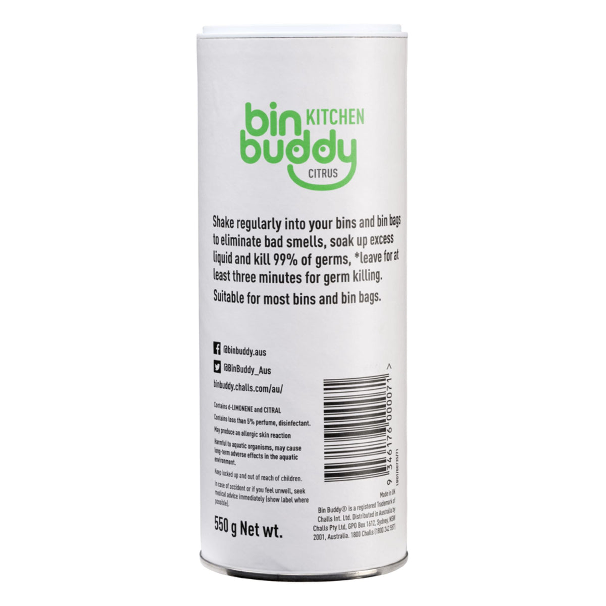 Bin Buddy Citrus 550g Power x4-2017004930874871809