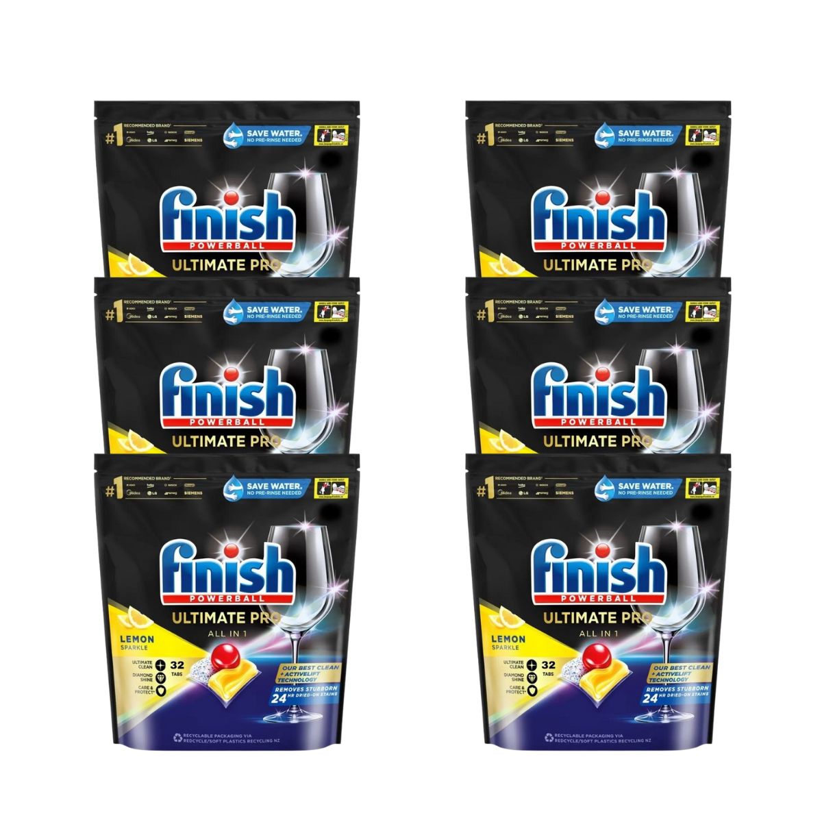 Finish Ultimate Pro 192 Lemon Dishwasher Tablets-2006733376568037376