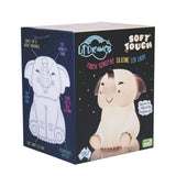 Lil' Dreamers Elephant Soft touch LED Light - Front View
