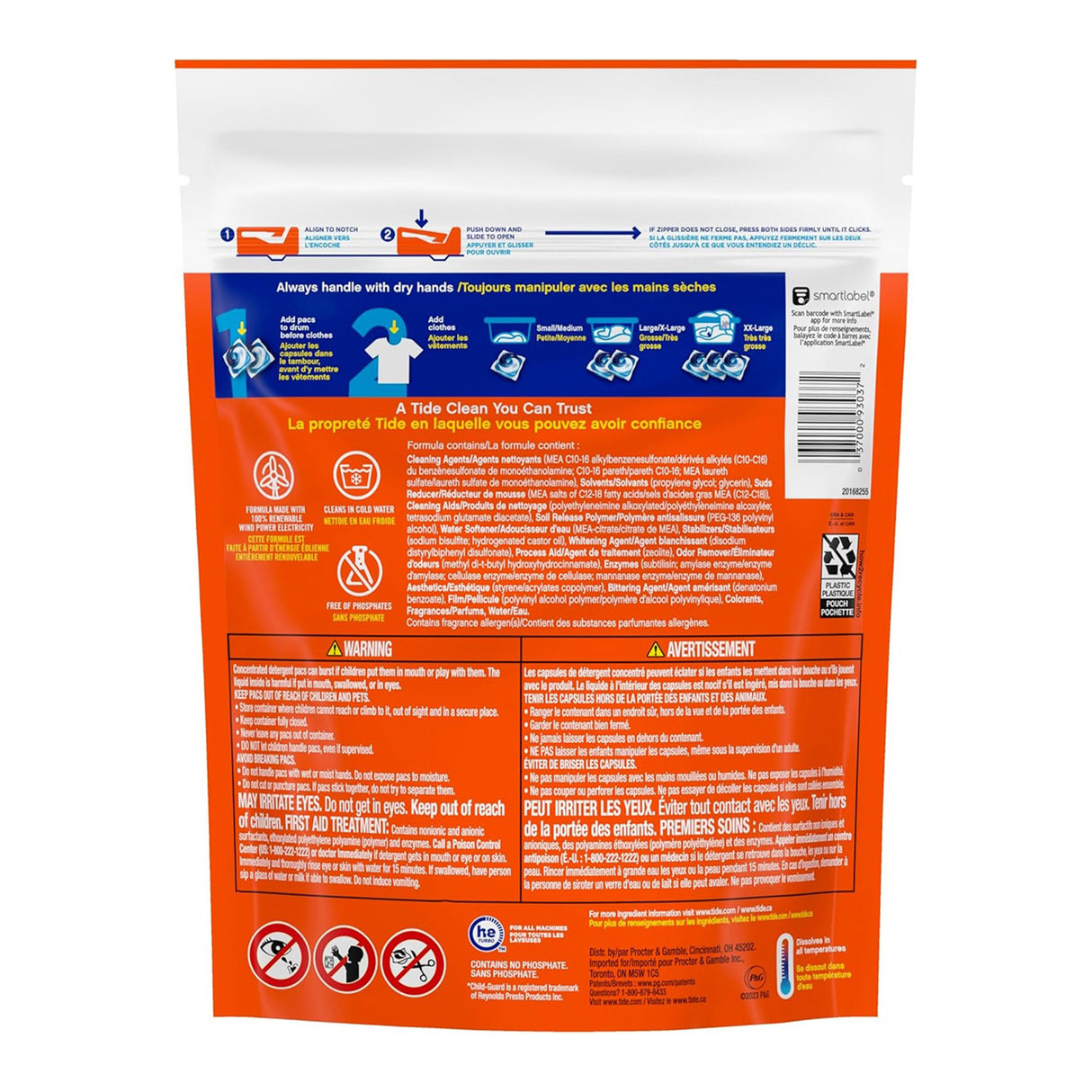 Tide 3in1 155 Clean Breeze Laundry Pods-2006733380842033153