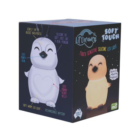 Lil' Dreamers Penguin Soft touch LED Light-2018816617940652034