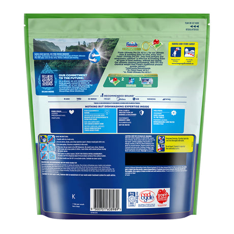 Finish Ultimate 0% Foam 400 Dishwasher Tablets-1960920166938316801