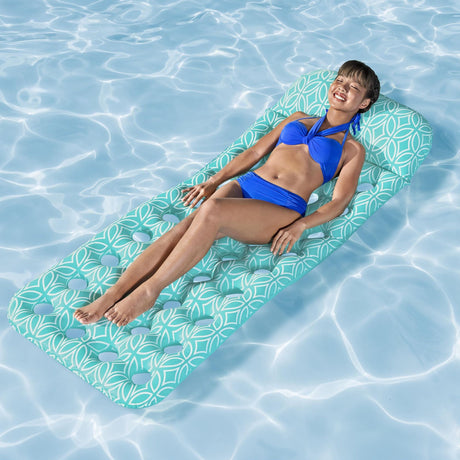 H2OGO! 1.98m x 74cm Comfort Plush Floating Mat-2017004933974462466