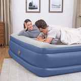 Bestway 203 x 193 x 56cm Tritech Air Mattress King Built-in AC Pump - Side View