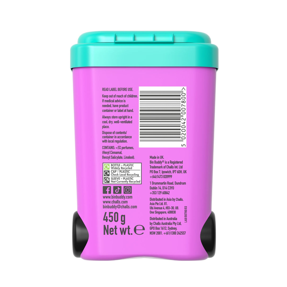 Bin Buddy Fresh Spring Blossom 450g Power-2017004927834001411