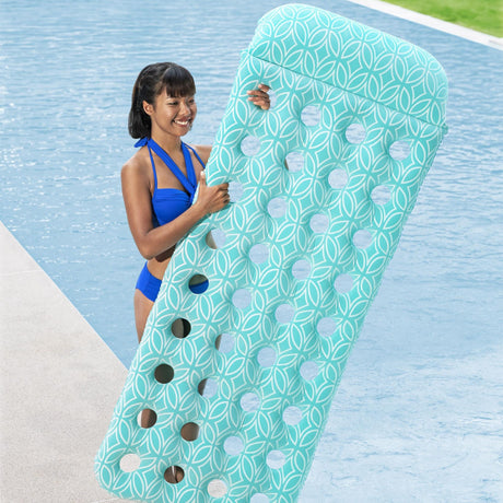H2OGO! 1.98m x 74cm Comfort Plush Floating Mat-2017004933974462467