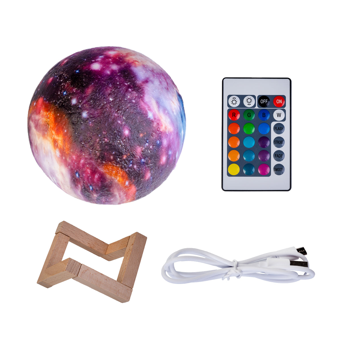 Lil' Dreamers Touch Lamp Galaxy Moon-2017004951410184195