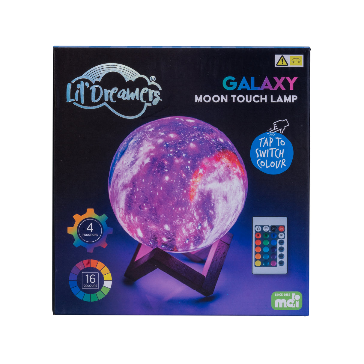 Lil' Dreamers Touch Lamp Galaxy Moon-2017004951410184196