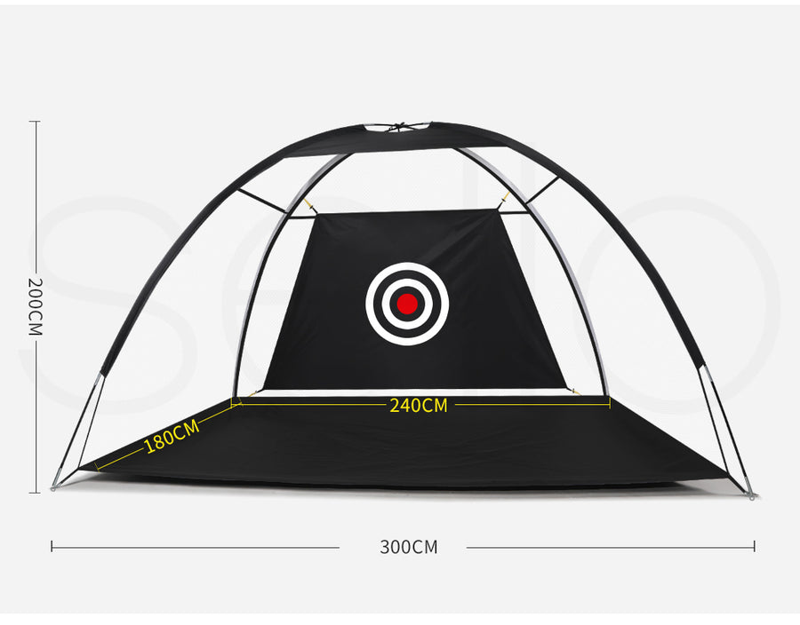 Centra 3M Golf Practice Net Hitting Black-2006733166173360130