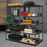 Giantz 4x1.8M Garage Shelving Warehouse Rack Pallet Racking Storage Charcoal - Low Angle