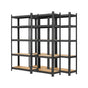 Sharptoo 4x Warehouse Storage Rack 5-tier 1.5m Black