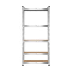Sharptoo Warehouse Storage Rack Steel Frame 1.5m Silver
