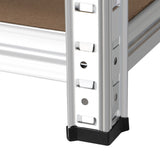 Sharptoo Warehouse Storage Rack Steel Frame 1.5m Silver - Close-Up Angle