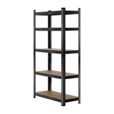 Sharptoo 2x Warehouse Storage Rack 1.8m Black