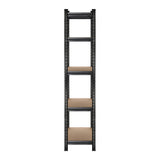 Sharptoo 2x Warehouse Storage Rack 1.8m Black