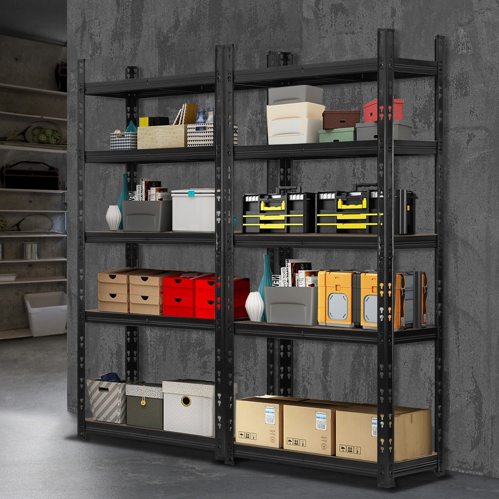 Sharptoo 2x Warehouse Storage Rack 5-tier 1.8m
