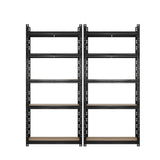 Sharptoo 2x Warehouse Storage Rack 5-tier 1.8m