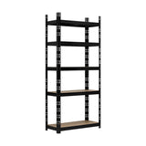Sharptoo 2x Warehouse Storage Rack 5-tier 1.8m - Top-Down View
