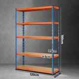 Sharptoo Warehouse Storage Shelves 1.8x1.2m - Rear View