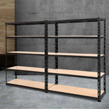 Giantz 2.4Mx1.8M Garage Shelving Warehouse Rack Pallet Racking Storage Shelve - Low Angle