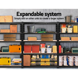 Giantz 2.4Mx1.8M Garage Shelving Warehouse Rack Pallet Racking Storage Shelve - Rear View