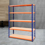 Giantz 1.8M Garage Shelving Warehouse Rack Pallet Racking Storage Shelve Blue - Close-Up Angle