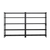 1.8MX2.4M Giantz Garage Shelving Warehouse Rack - Side View